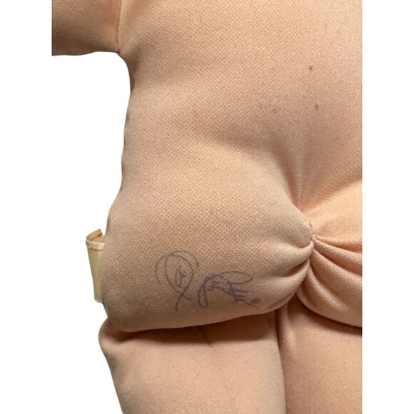 Cabbage Patch doll red hair tongue Mattel First Edition 1978 1983 tush tag 1995 - Picture 11 of 12